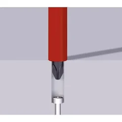 4M Wiha Pozidriv PZ1 SoftFinish-slimFix VDE 1000 V 35395, tournevis isolé 191 mm