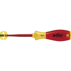 4M Wiha Pozidriv PZ1 SoftFinish-slimFix VDE 1000 V 35395, tournevis isolé 191 mm