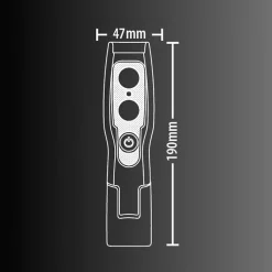 Xanlite Baladeuse-- Baladeuse LED Sans Fil, Rechargeable USB, 200 Lumens - BL250R