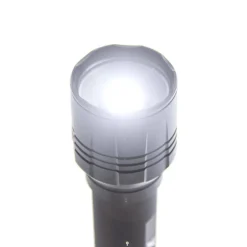 Xanlite Lampe Torche-- Lampe Torche LED Métallique, x3 Modes d'Eclairage, 1500 Lumens, Piles Incluses - TO1500L