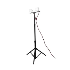 Xanlite - Projecteur de Chantier LED sur Pied, Filaire, x2 Projecteurs 20 W, 2800 Lumens - PR20W2T