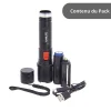 Xanlite Lampe Torche-- Torche LED rechargeable USB-C, ou piles, 1000 lumens - TO1000RIP