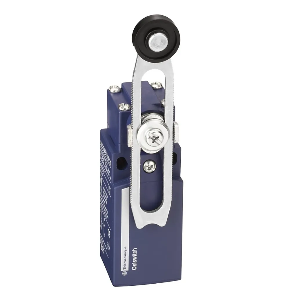 Telemecanique Interrupteur Étanche-Xckn2145p20 Schneider - Interrupteur Fin De Course - Levier Galet Plastique Réglable - 1no+1nf - Brusque - M20